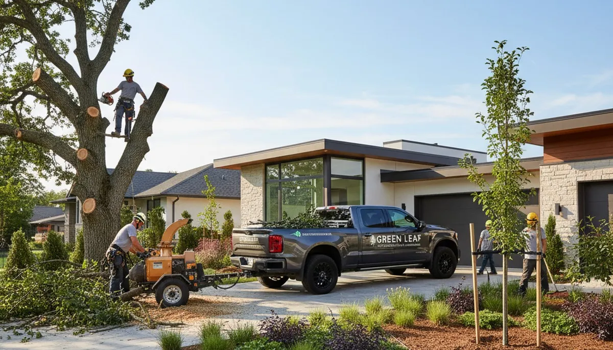 Professional landscaping and tree removal service in Columbus, OH by Chop Chop Tree experts