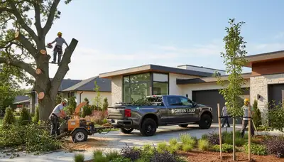 Professional landscaping and tree removal service in Columbus, OH by Chop Chop Tree experts
