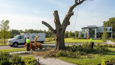 Professional landscaping and tree removal service in Columbus, OH by Chop Chop Tree