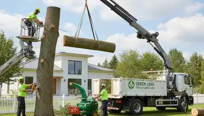 Professional lawn care and tree removal service in Columbus, OH by Chop Chop Tree experts