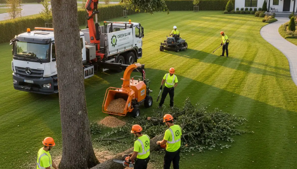 Professional lawn care and tree removal service in Columbus, OH by Chop Chop Tree experts