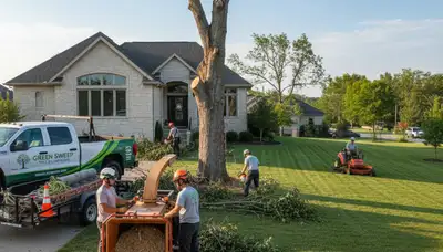 Professional lawn and tree removal service in Columbus, OH by Chop Chop Tree experts