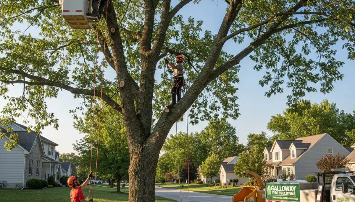 Professional tree removal service in Columbus, OH by certified arborists at Tree Trimming Columbus Ohio