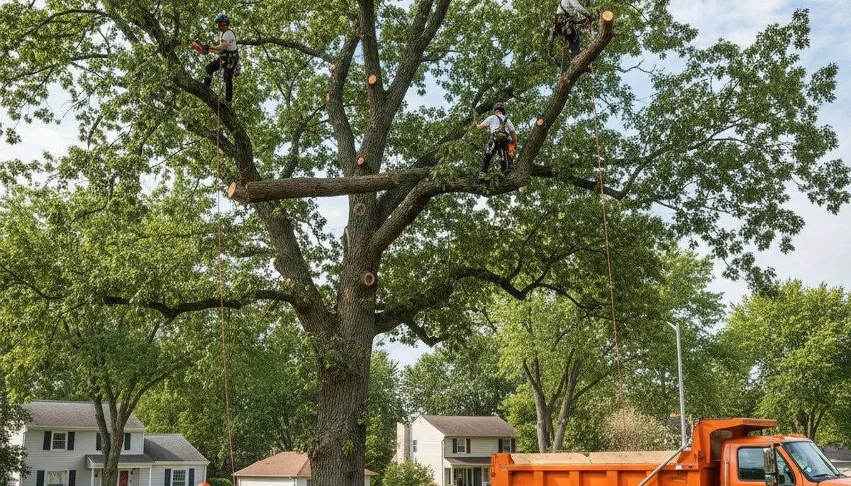 Professional tree removal service in Columbus, OH by certified arborists at Tree Trimming Columbus Ohio