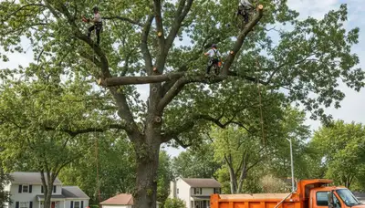 Professional tree removal service in Columbus, OH by certified arborists at Tree Trimming Columbus Ohio