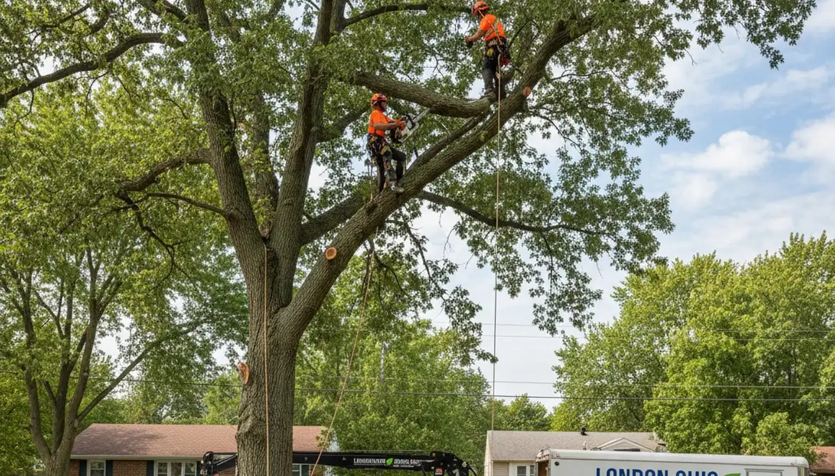 Professional tree removal service in Columbus, OH by certified arborists at Tree Trimming Columbus Ohio