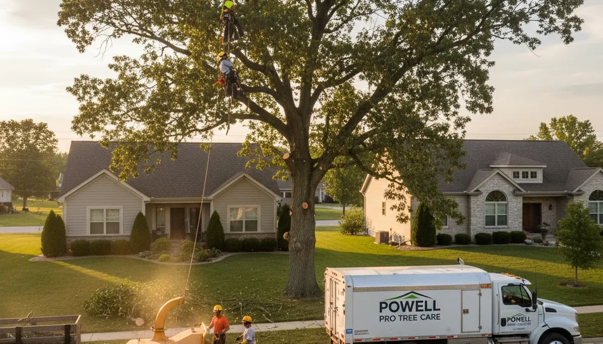 Professional tree removal service in Columbus, OH by certified arborists