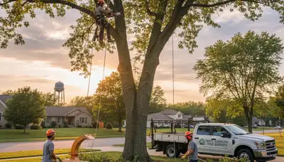 Professional tree removal service in Columbus, OH by local certified arborists